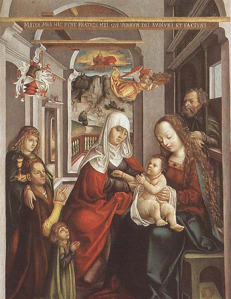 Saint Anne with the Virgin and the Child